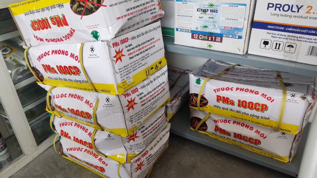 Thuốc Bột Phòng Chống Mối PMS 100 CP – Chống mối cho nhà mới
