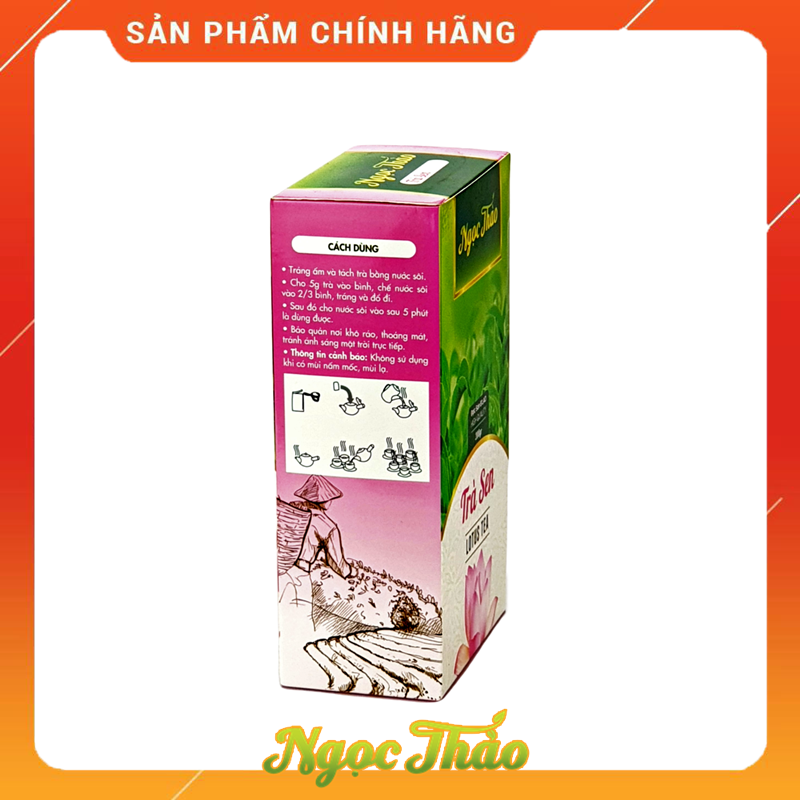 Hộp trà sen 200g (Mới) - Ngọc Thảo