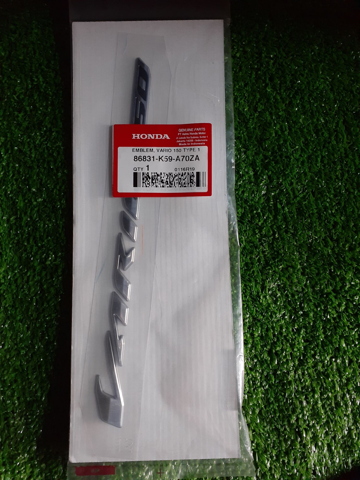 [HCM]cặp tem chữ nổi Vario 150