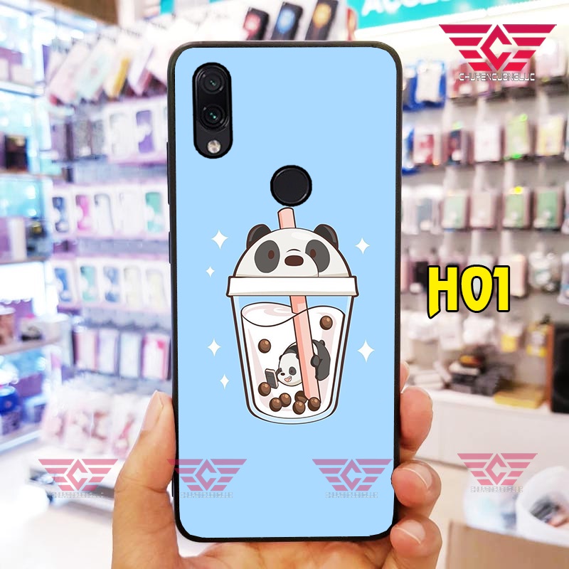Ốp lưng XIAOMI Redmi NOTE 7 - Redmi 7 - REDMI NOTE 7 PRO trà sữa dễ thương