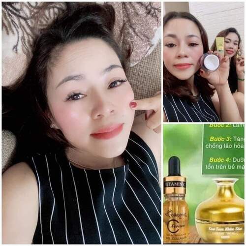 [HCM]COMBO KEM FACE NHÂN SÂM.( GỒM KEM + SERUM C TẾ BÀO GỐC