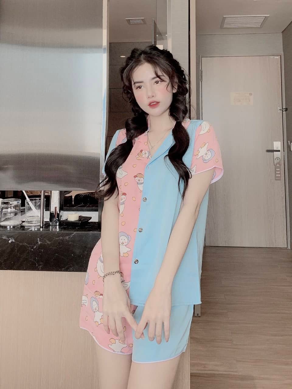 Bộ đùi mango mặc nhà siêu xinh