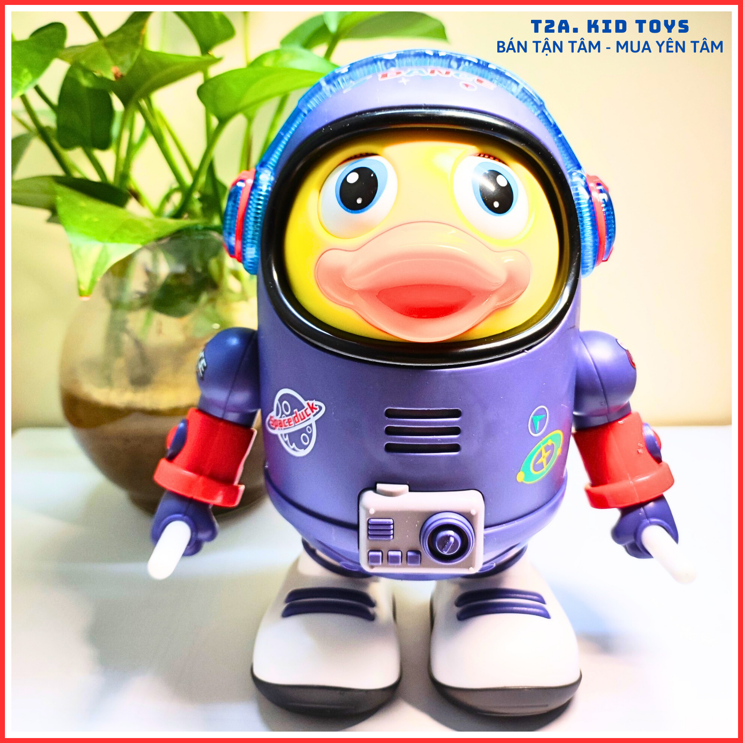 Đồ chơi trẻ em Vịt phi hành gia nhảy múa Space Duck
