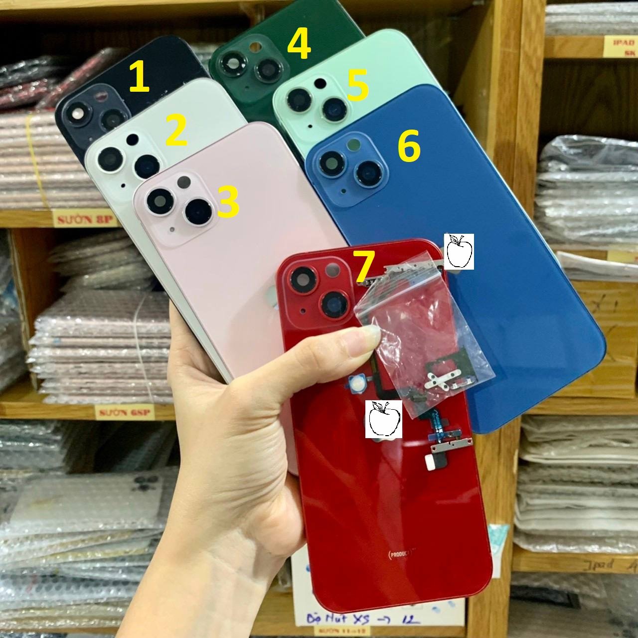 VỎ SƯỜN ĐỘ XR LÊN 13 CHUẨN ĐẸP (TẶNG KÈM FLASH)