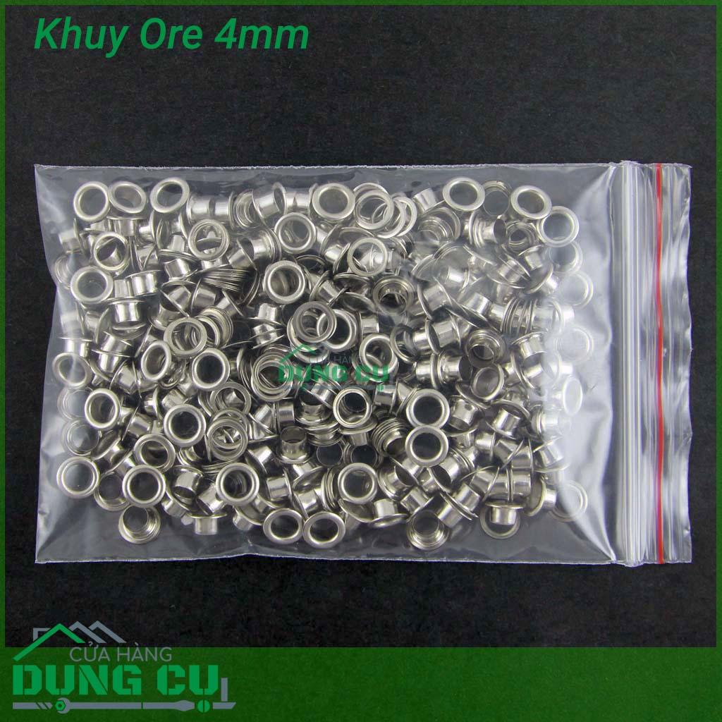 500 khoen bọc lỗ bạc 4mm