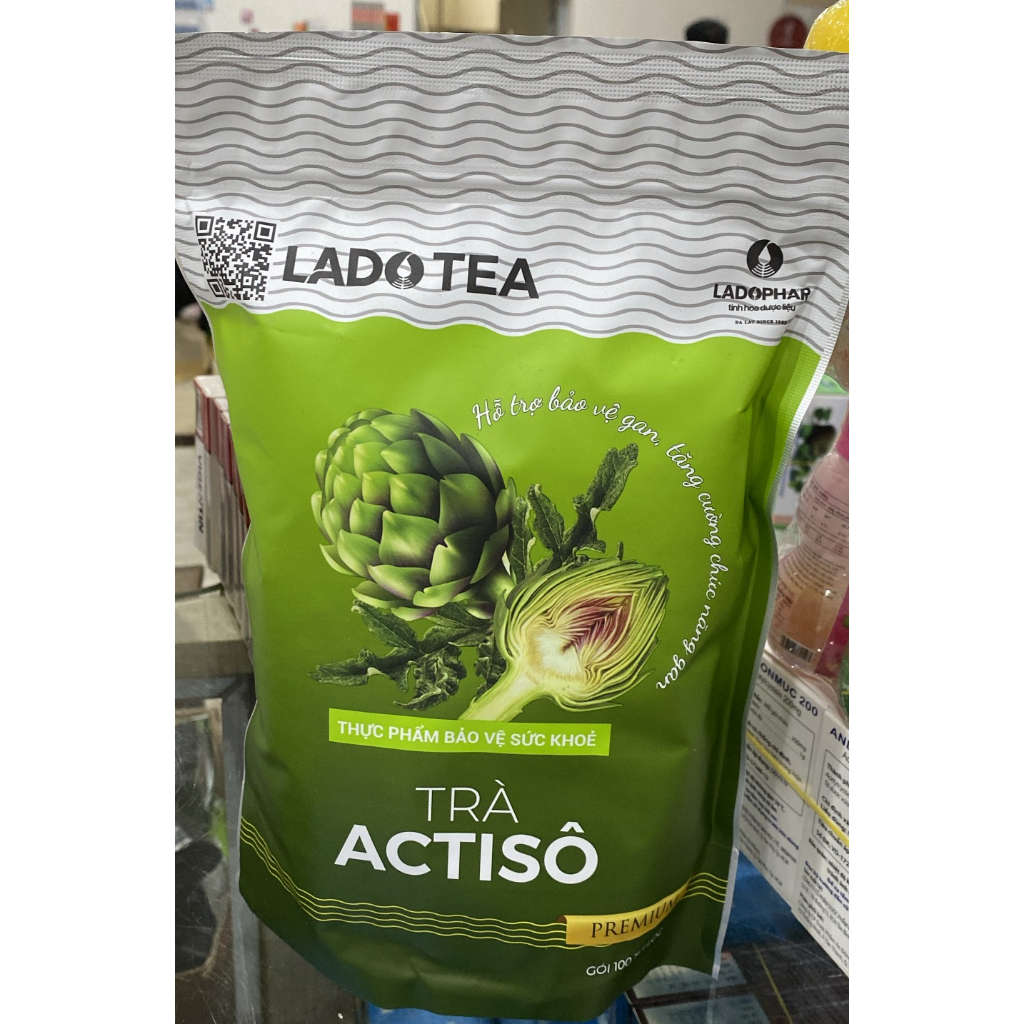 Trà Atiso/Actisô Lado Tea Ladophar Gói 100 túi