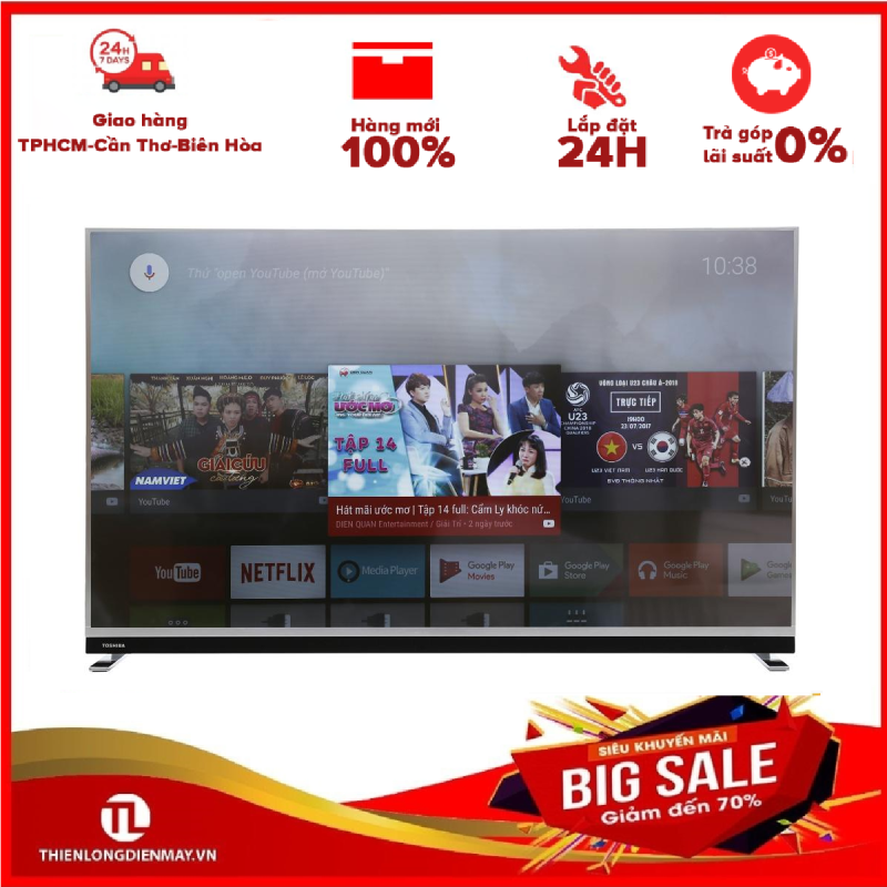 Bảng giá TRẢ GÓP 0% - Android Tivi Toshiba 4K 49 inch 49U9750- Bảo hành 2 năm