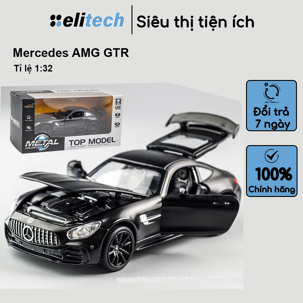Xe mô hình Mercedes AMG GTR 1 32 hãng Miniauto khung kim loại có đế trưng