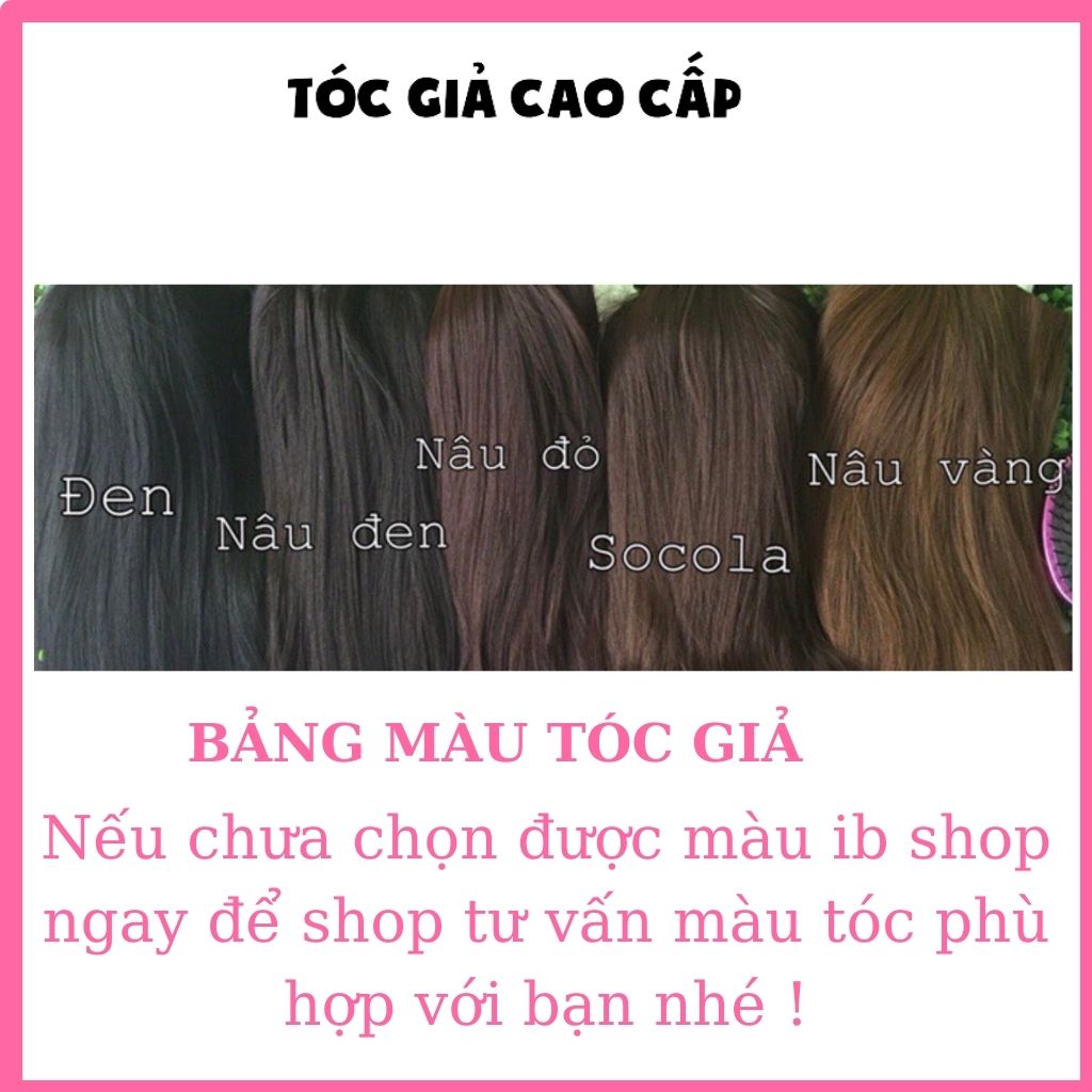 Tóc giả cột 😍FREESHIP😀 tóc cột xoăn dợn 45cm - d19(45cm)