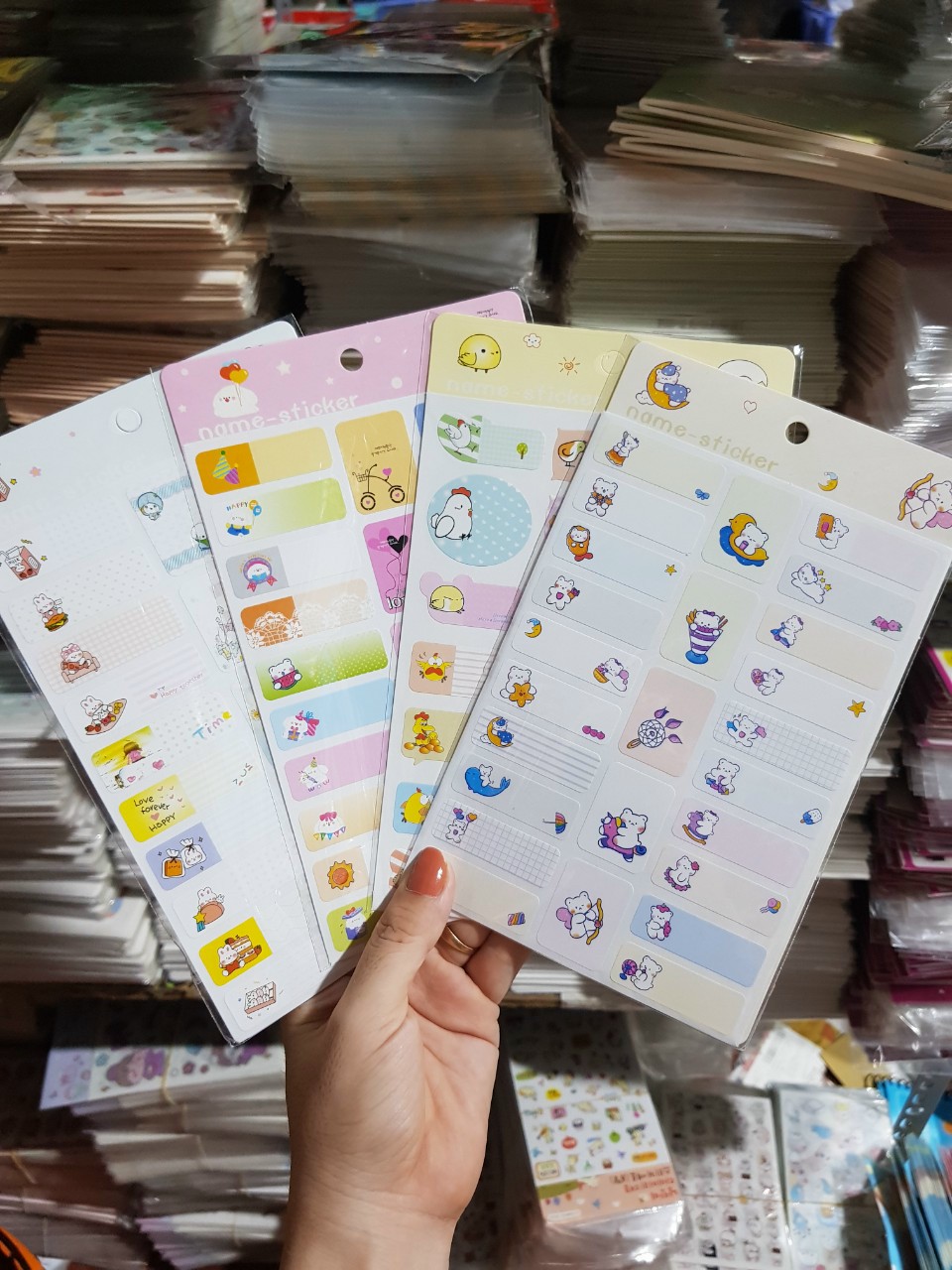 Name Stickers, Cute Name Stickers