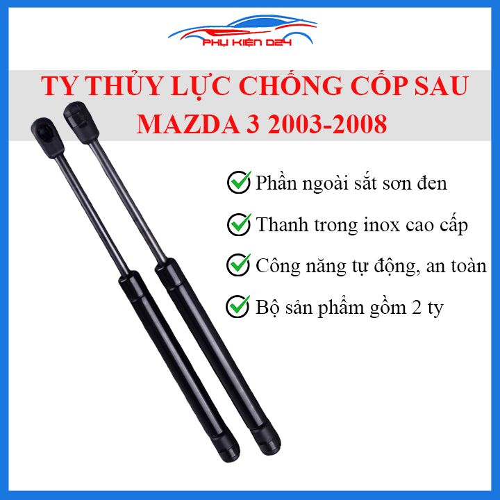 Bộ 2 ty thủy lực chống cốp sau mazda 6 2003-2008