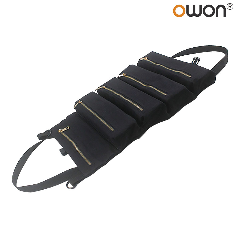 Dụng Cụ Túi Vải Bố Có Khóa Kéo Cầm Tay Cờ Lê Cuộn, Túi Đựng Tuốc Nơ Vít