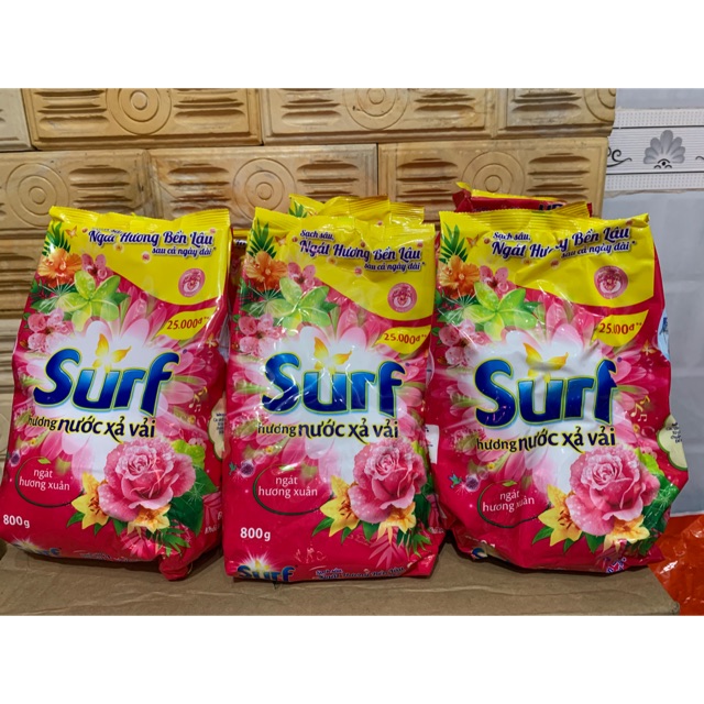 [HCM]Bột giặt Surf ngát hương xuân 800g