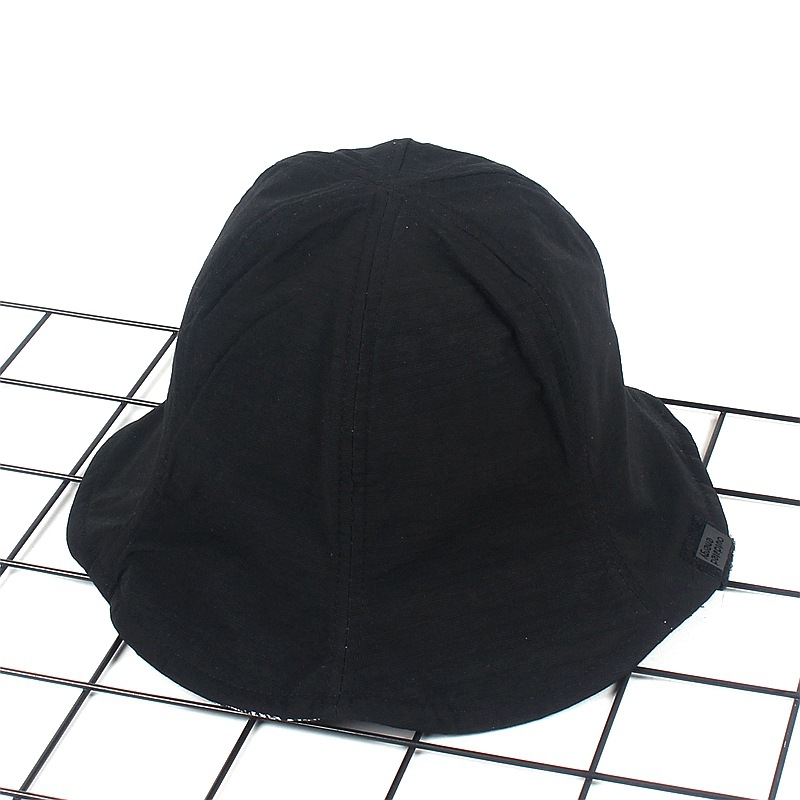 Mũ nón bucket vành ngắn tai bèo 2 mặt caro trơn - mã nv024