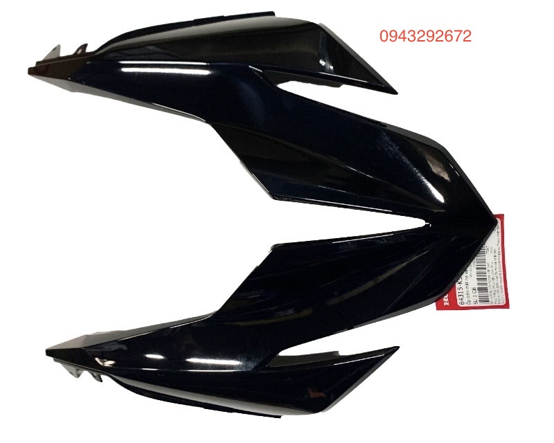 Ốp Mặt Nạ Honda WINNER X ( Màu Đen Bóng ) ( 64301K56V60ZE )