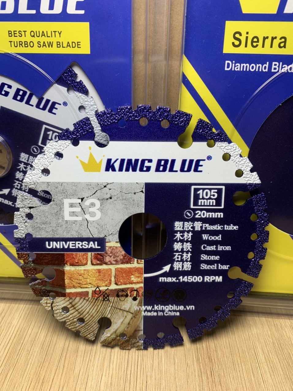 Lưỡi cắt gạch đá sắt gỗ đa năng tiện dụng thương hiệu King Blue chất lượng