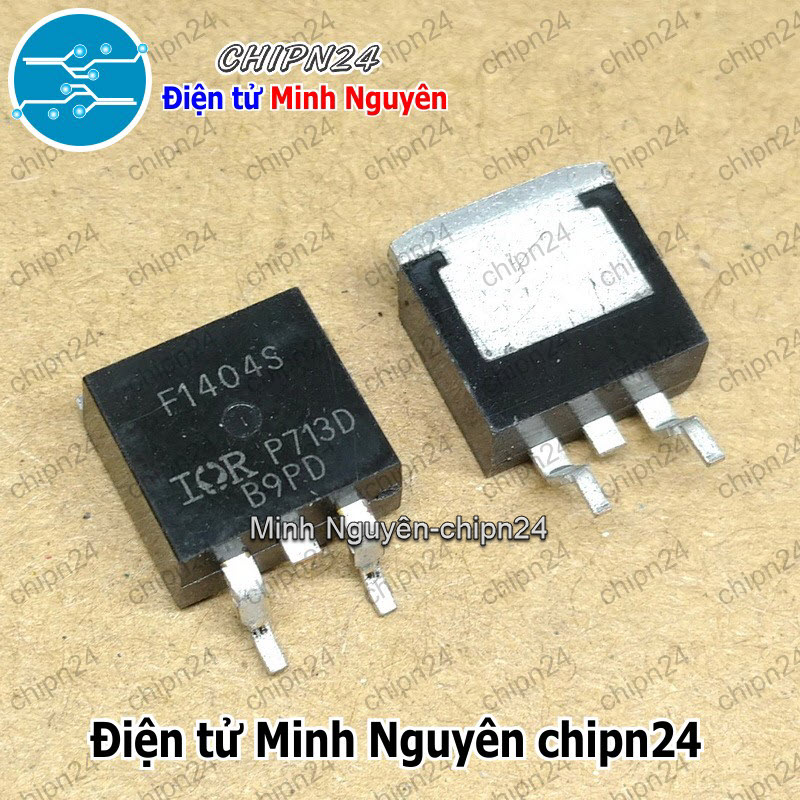 [1 con] (SOP) Mosfet Dán IRF1404S TO-263 40V 162A Kênh N (SMD) (F1404S IRF1404 1404) - HH004488
