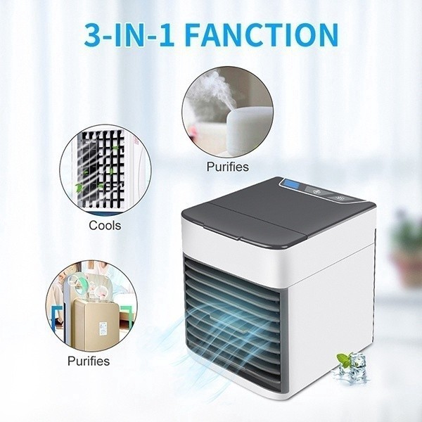 Máy Điều Hoà Mini Arctic Air , Công Suất 10W, Dung Tích Bình Chứa 750ml - Quạt Điều Hòa Mini Làm Mát Nhanh,Quạt Điều Hòa,Quạt Mini,Máy Quạt,Máy Điều Hòa,Máy Điều Hòa Nhỏ Để Bàn,Máy Lạnh,Máy Điều Hòa Mini