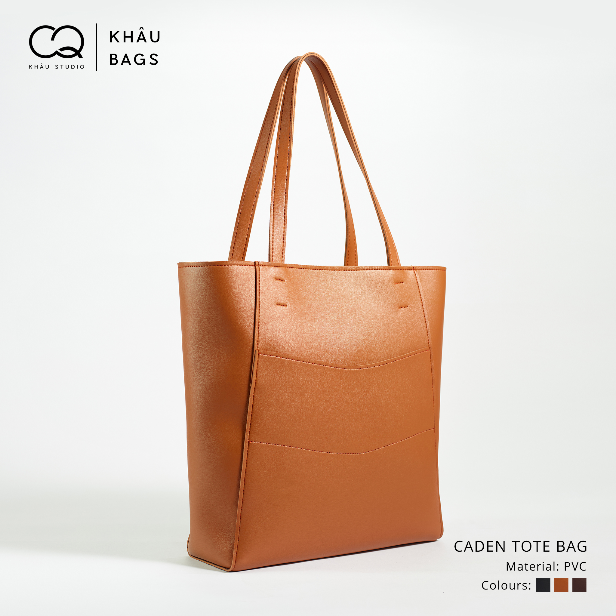 Túi tote văn phòng KHÂU BY CQ Caden