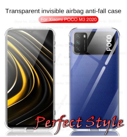 Ốp lưng Xiaomi Poco M3 chống va đập bảo vệ 4 góc máy