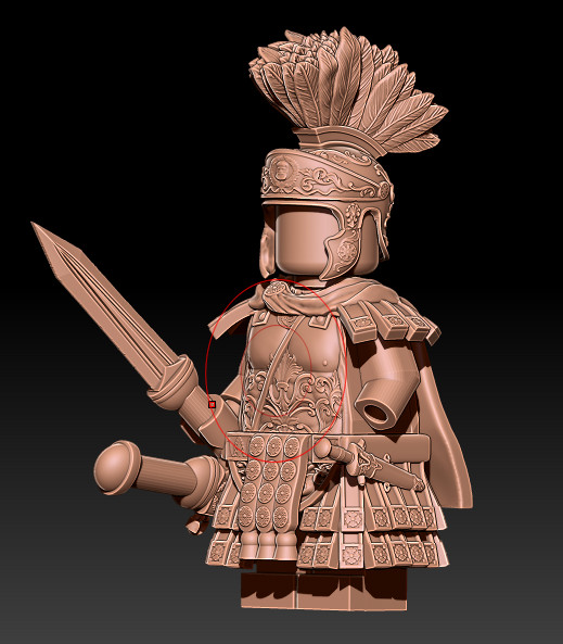 Custom LEGO set Tướng La Mã