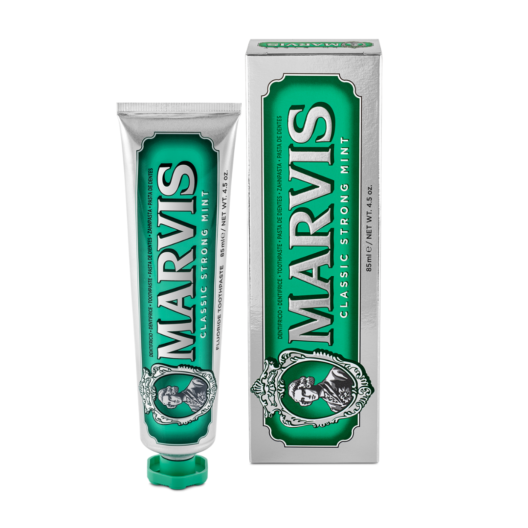Kem Đánh Răng MARVIS Classic Strong Mint 85ML