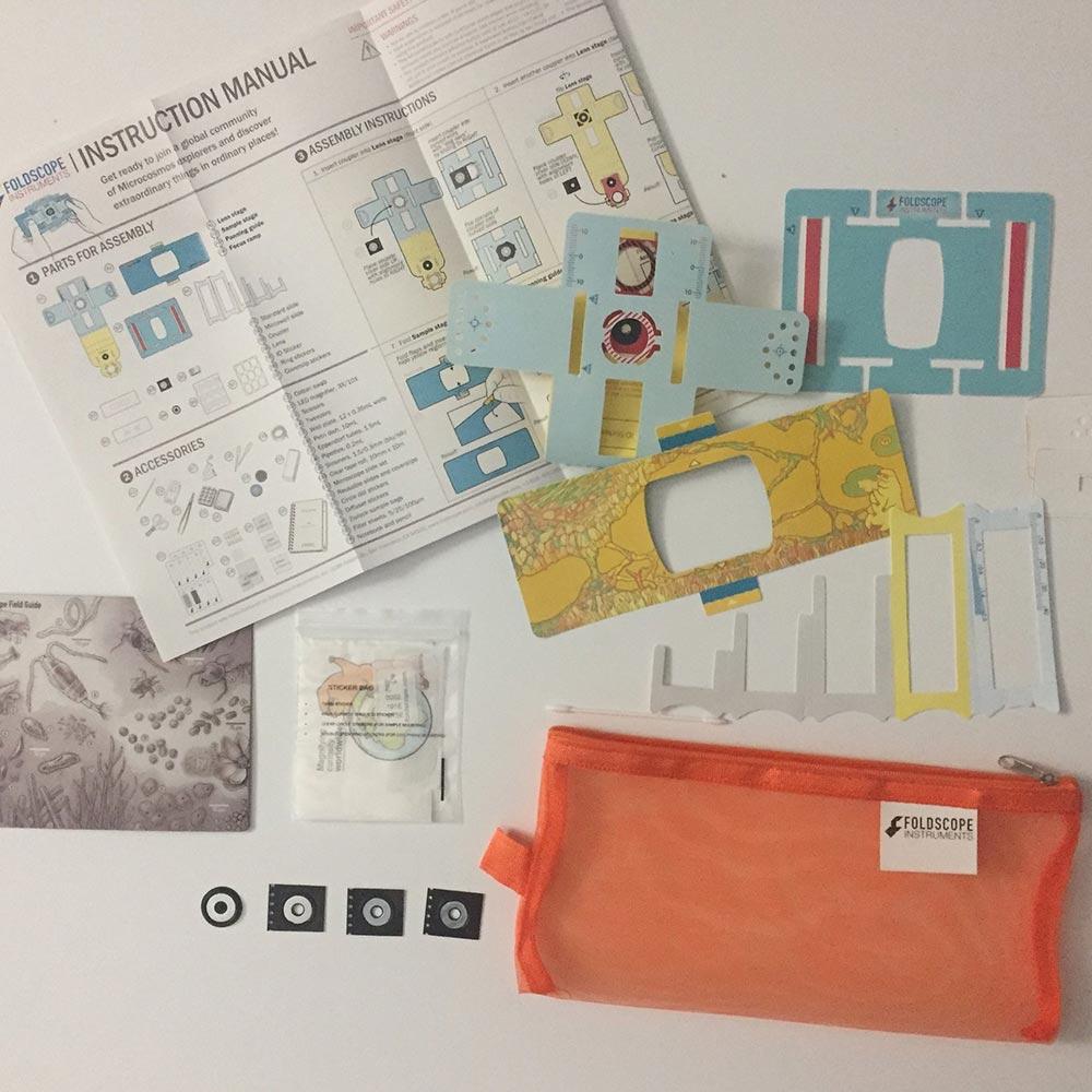 Kính Hiển Vi Giấy Foldscope - Khám phá vi thế giới diệu kỳ