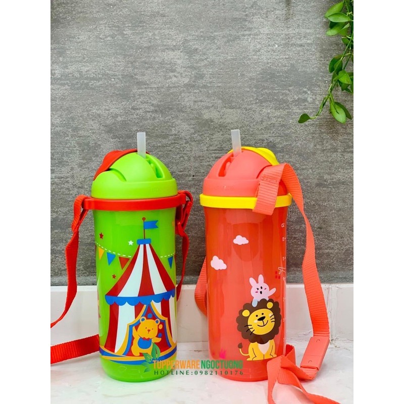 bình nước có ống hút cao cấp cho bé Tupperware