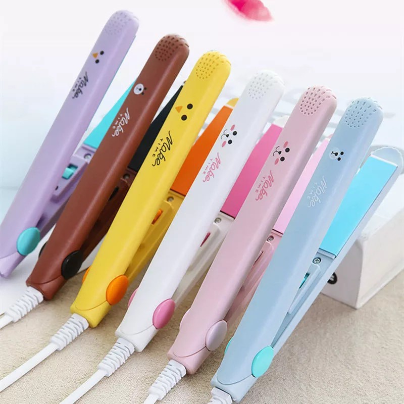 Máy Ép, Uốn, Duỗi Tóc Mini Hình Thú Dễ Thương