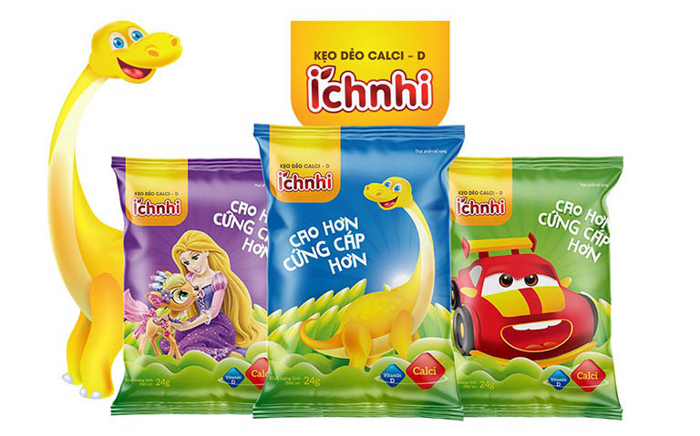 Kẹo dẻo Ích Nhi lẻ 1 gói