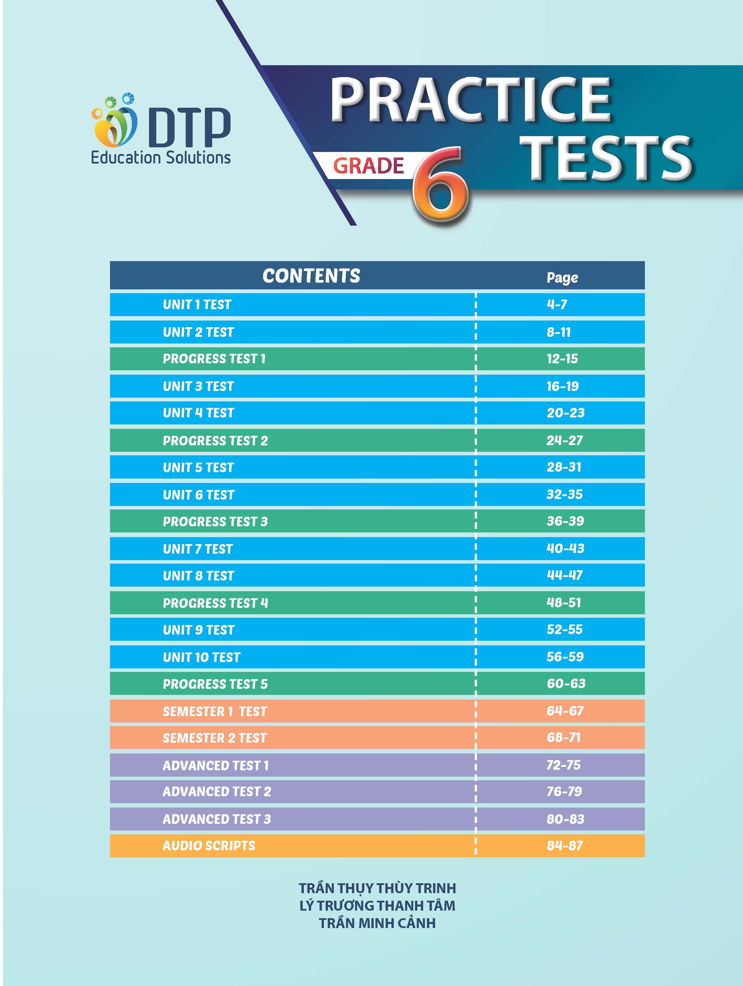 Sách - dtpbooks - Practice Test Level 6