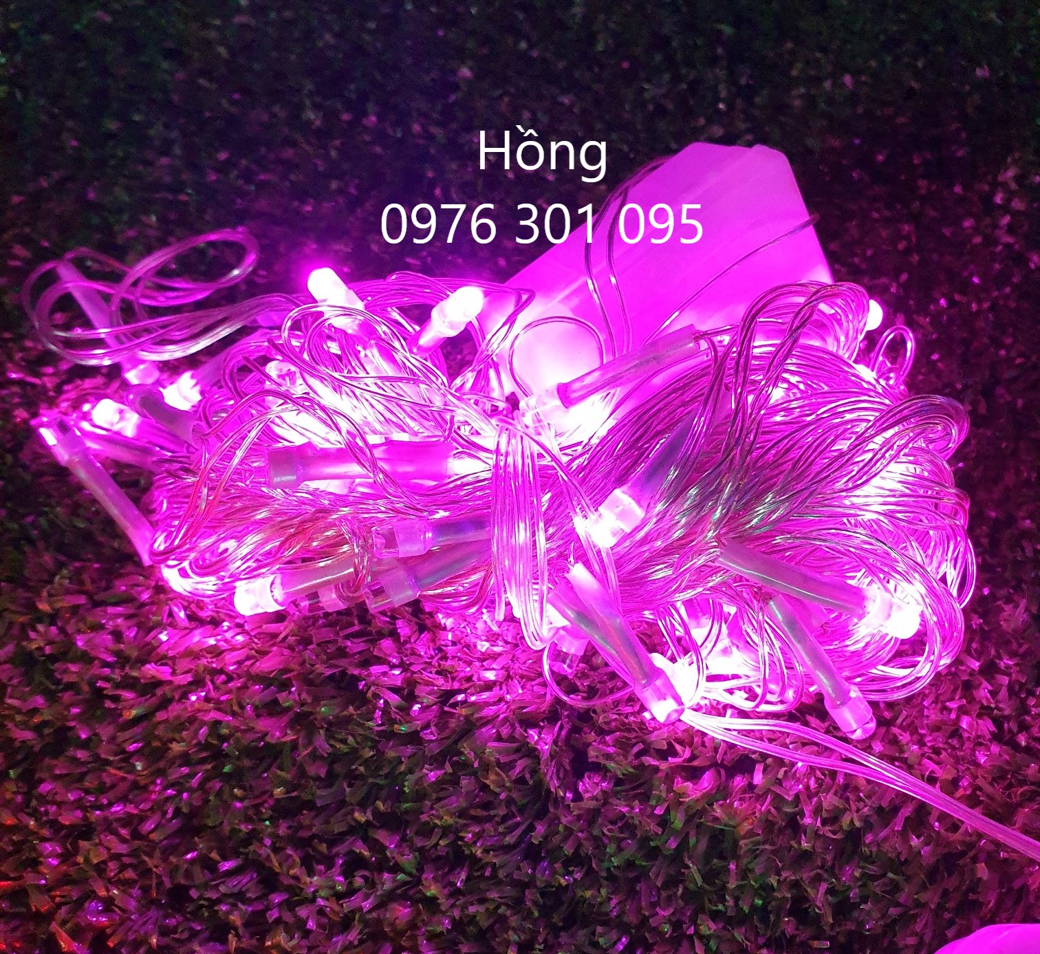 [Combo 2] 4m Flashing Led Light String for Christmas and New Year Decoration, Waterproof