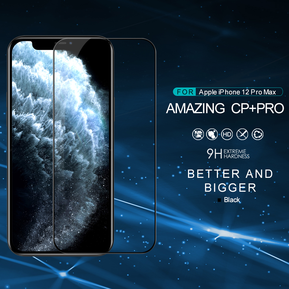 Kính cường lực iPhone 12/ 12 Pro/ 12 Pro Max Full màn hình CP+PRO Nillkin