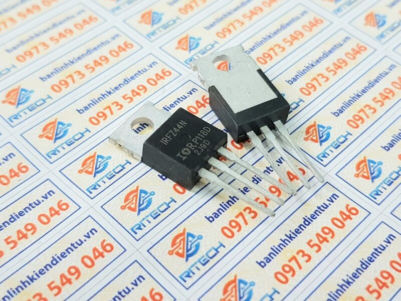 Combo 5 chiếc irfz44n mosfet kênh-n 55v/49a to-220