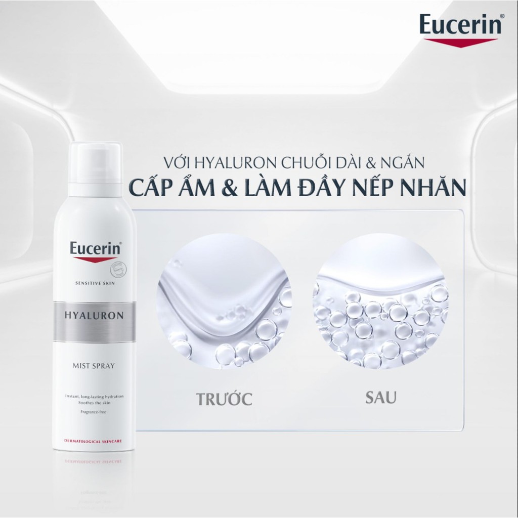 Xịt Khoáng Eucerin Hyaluron Mist Spray Dưỡng Ẩm Da