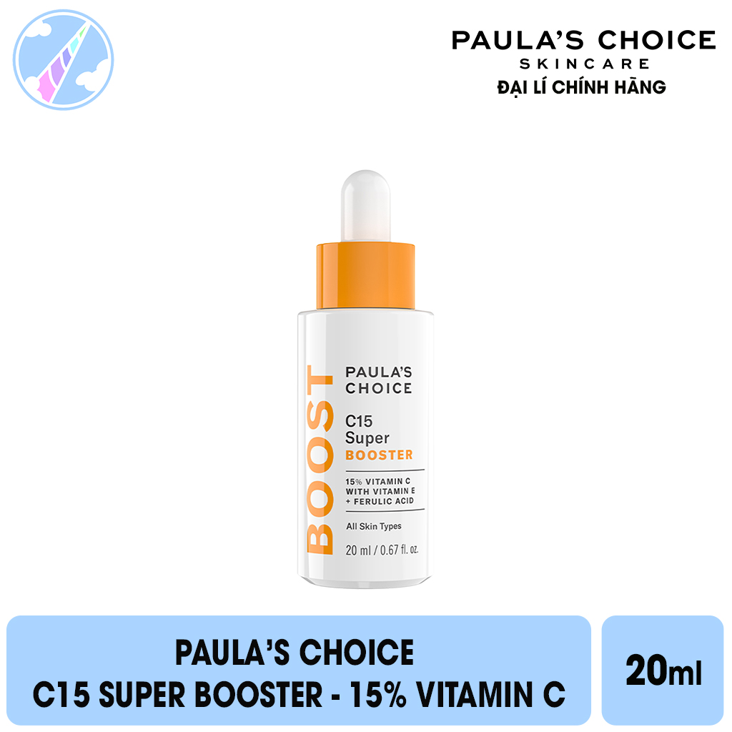 Tinh Chất Tăng Cường Làm Sáng Da Và Chống Lão Hóa Chứa 15% Vitamin C Paula's Choice C15 Super Booster 20ml