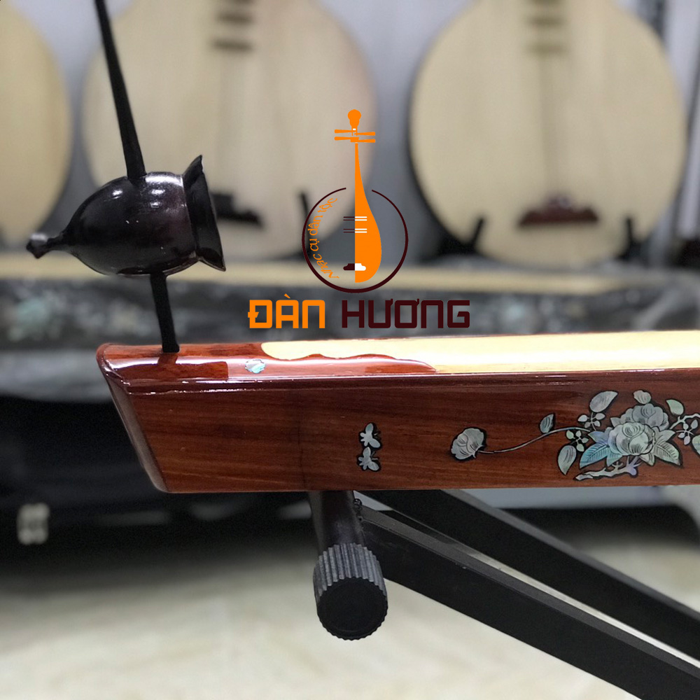 Đàn bầu gỗ hương có khảm