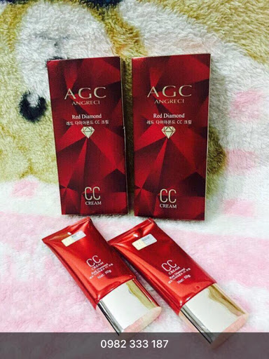 Kem nền AGC đỏ CC cream
