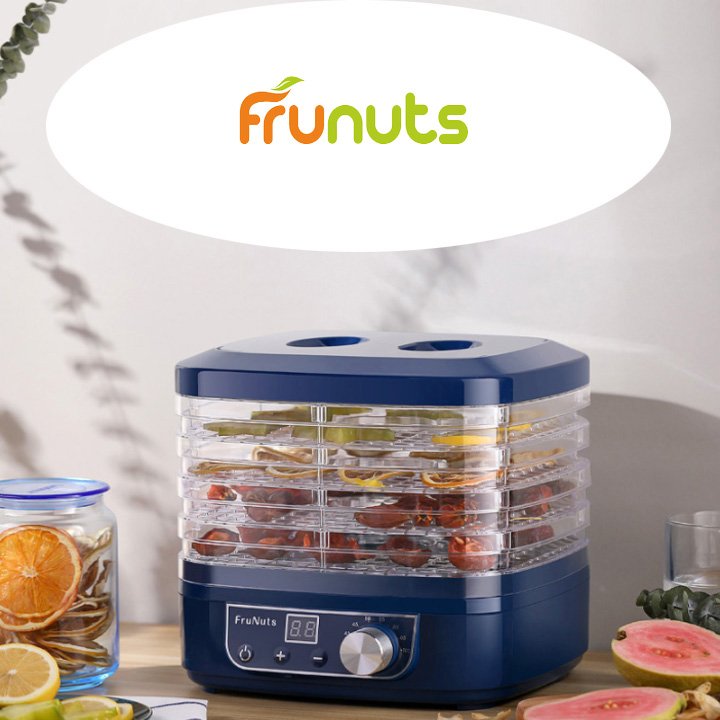 Fruits and food dryer l-01d-Capacity: 6,5 litres-power 350W-imported products with 12 months warranty