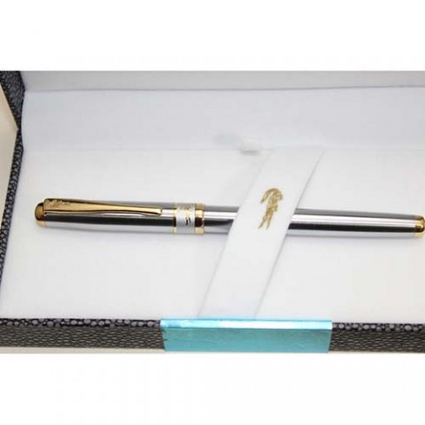 Bút máy cao cấp Crocodile 216F(S) (Bạc)