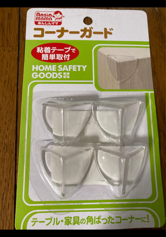 Set 4 bịt cạnh bàn silicon Sanada nội địa Nhật Bản