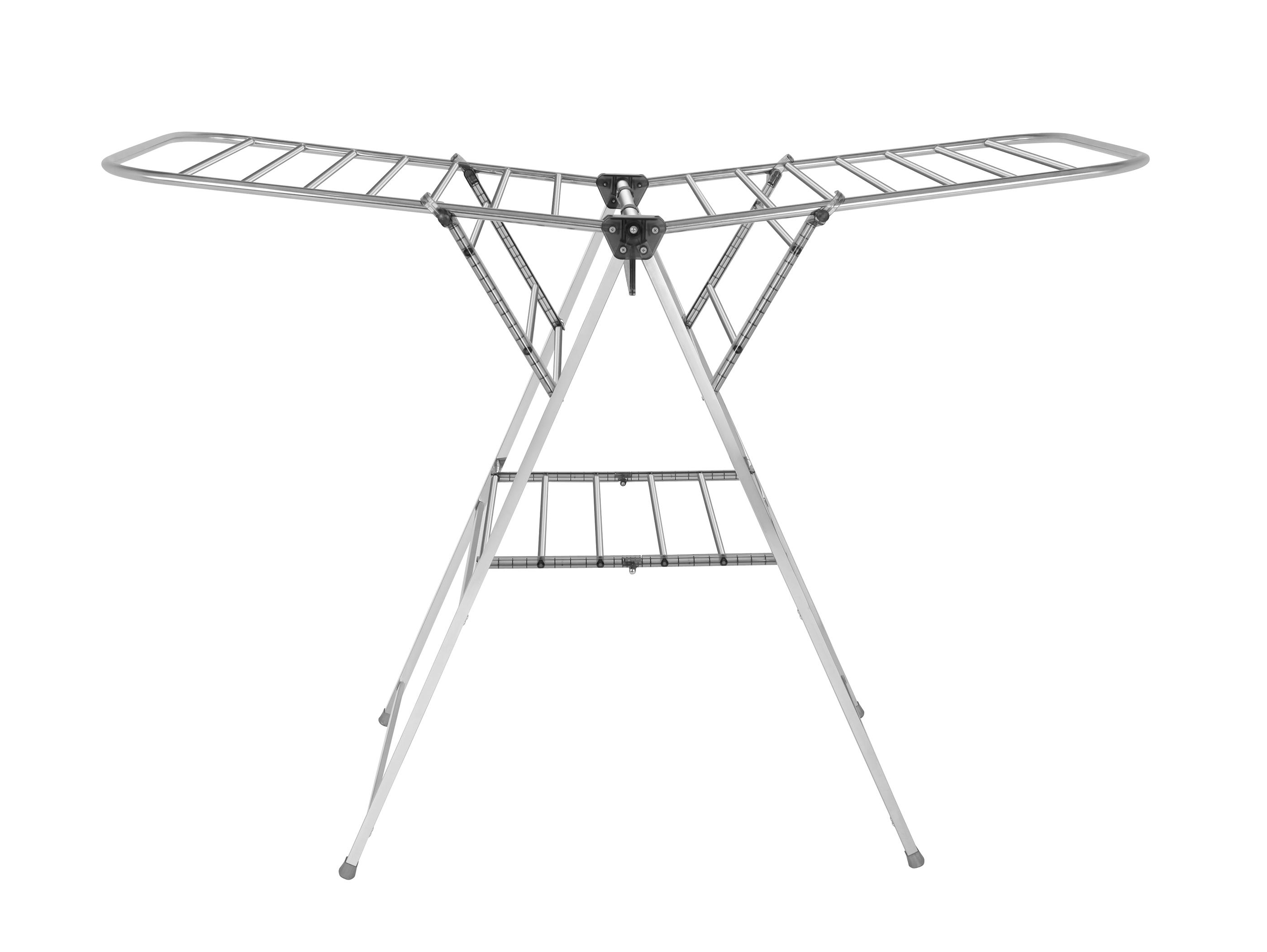 Wellex CPM stainless steel floor folding smart rack fitting