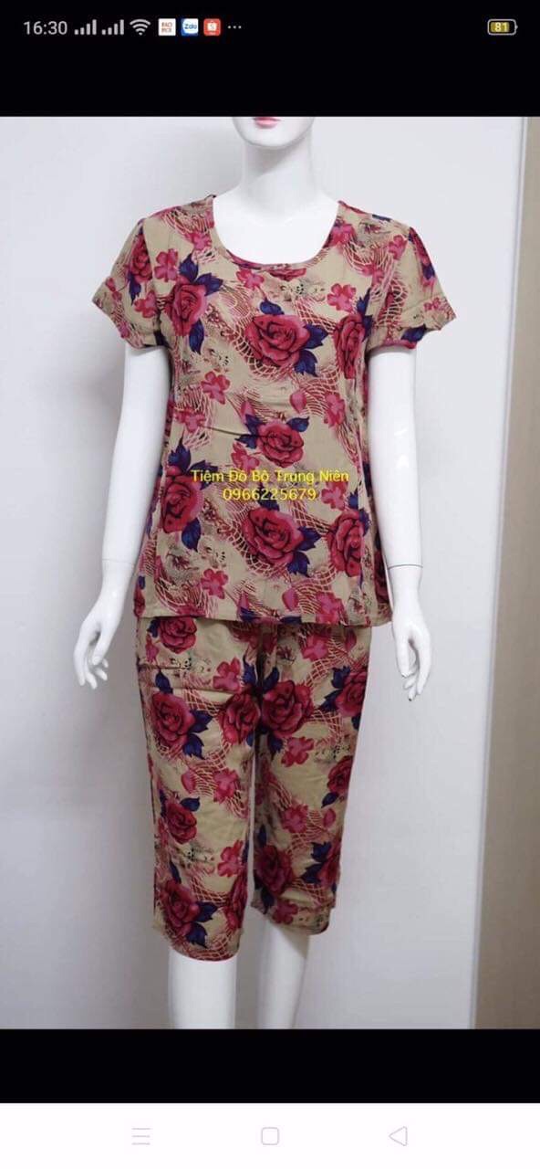[HCM]Bộ tôn Nhung Thái Trung Niên (khách mua coi phần mô tả dùm shop nhé)