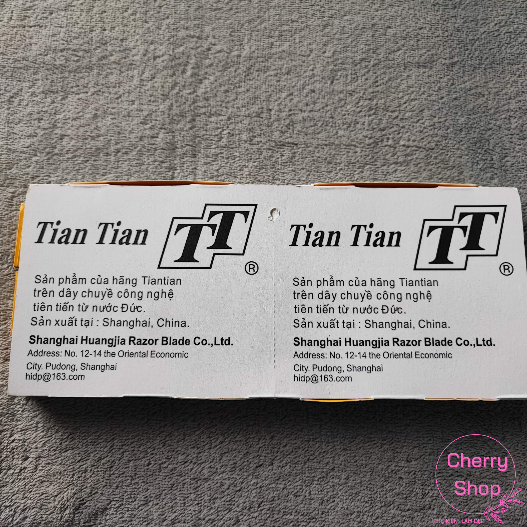 Hộp Dao Lam Lưỡi Lam TIAN 5 Lưỡi