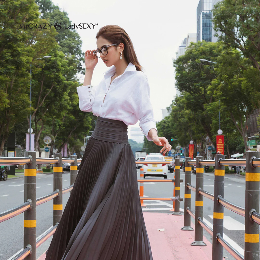White Maven Linen shirt