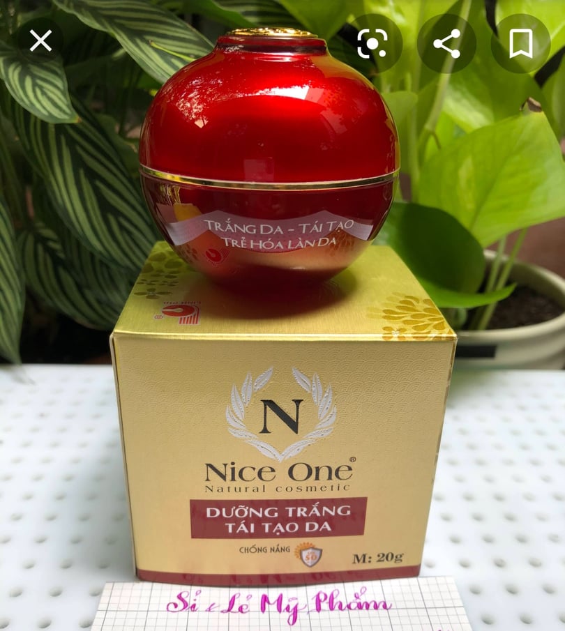 Kem Nice one trắng da - tái tạo - trẻ hóa làn da 20g