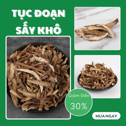 Tục đoạn sấy khô 500g - Thảo Dược Tấn Phát - Hỗ trợ cải thiện sức khoẻ cực kỳ hiệu quả