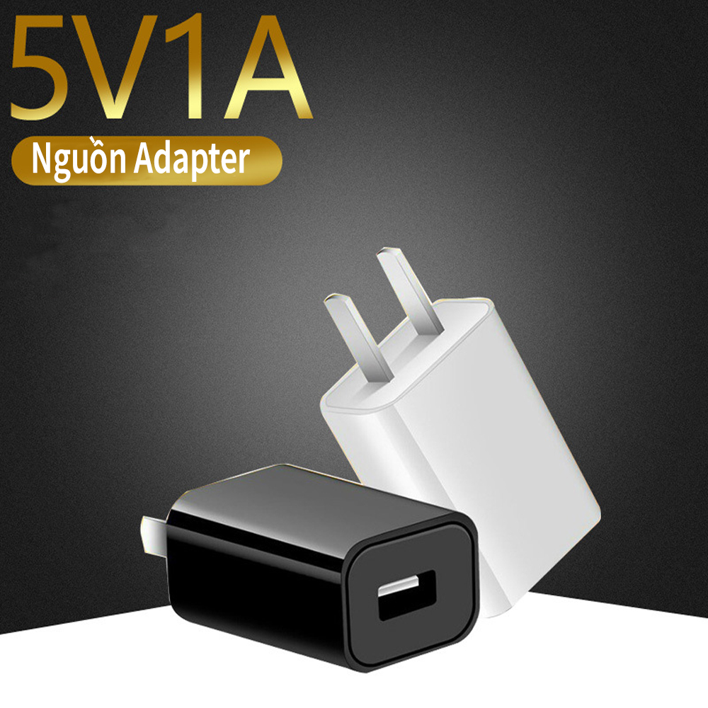 Cục nguồn đèn Led 5V/1A, Sạc nhanh 1 cổng Micro USB 5V -M9