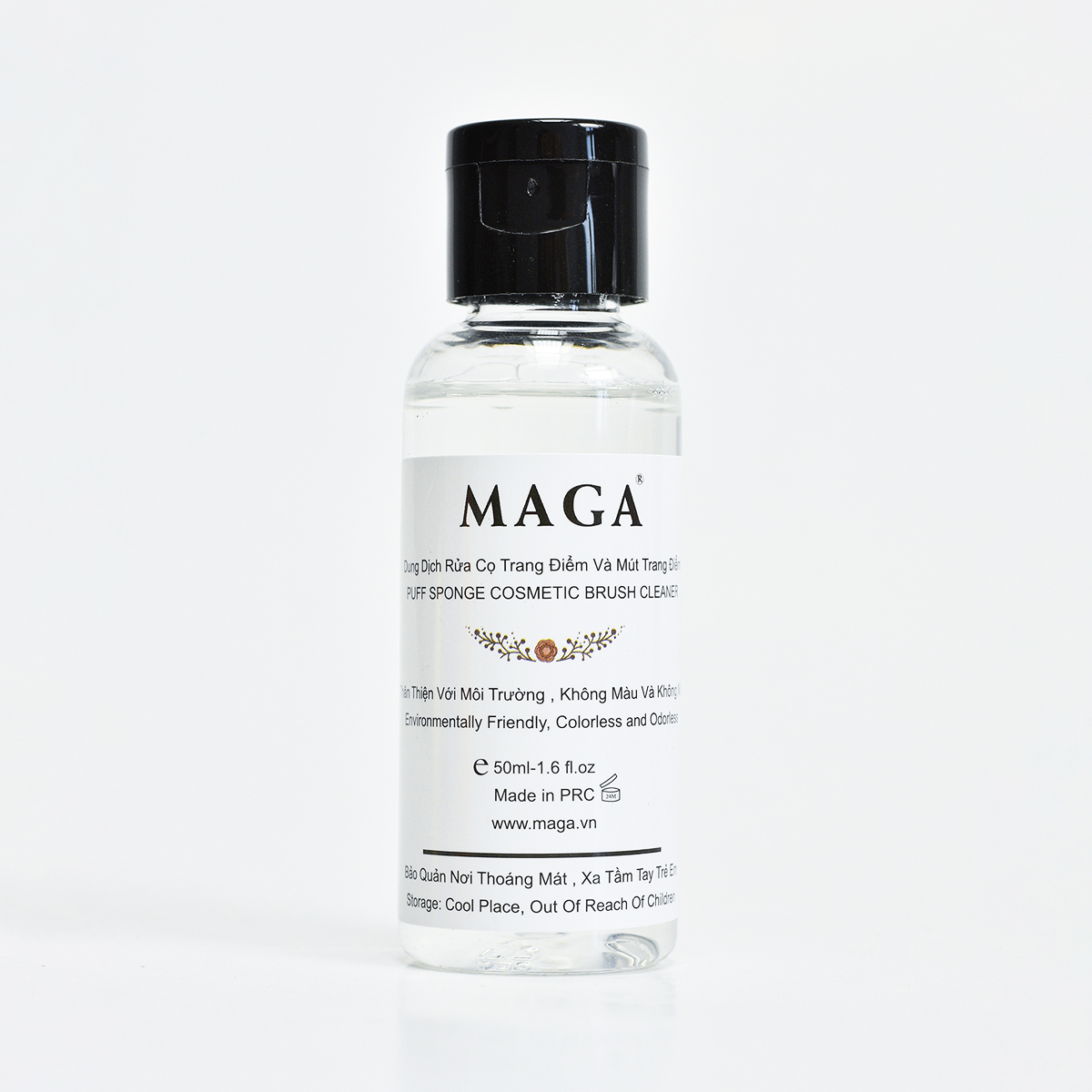 Dung dịch làm sạch cọ trang điểm MAGA