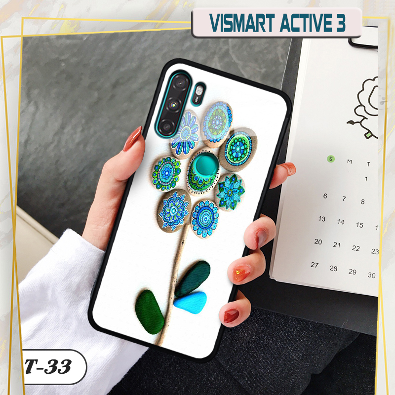 Ốp lưng kính VSMART ACTIVE 3 in 3D ver 5